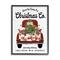 Stupell Industries North Pole Christmas Co. Sign Framed Giclee Art